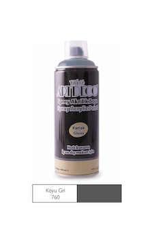Artdeco Sprey Akrilik Boya 400 Ml K.Gri 760 N11.4632 Artdeco Sprey Akrilik Boya 400 Ml K.Gri 760 N11.4632
