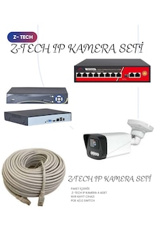 Ztech Ip Kamera Seti