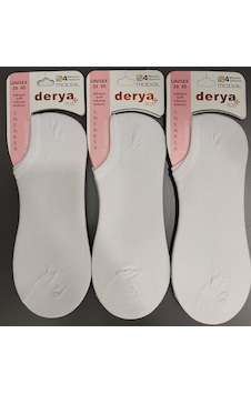 Derya Kadın Modal Sneaker Çorap 12 Adet beyaz Derya Kadın Modal Sneaker Çorap 12 Adet beyaz