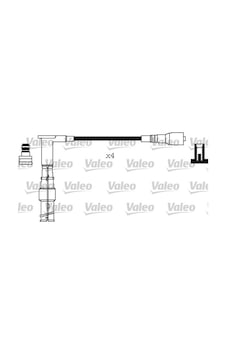 Valeo 346325 Ateşleme Kablosu Seti Mercedes M111 W202 W124 S124 C124 A1111500615 Valeo 346325 Ateşleme Kablosu Seti Mercedes M111 W202 W124 S124 C124 A1111500615