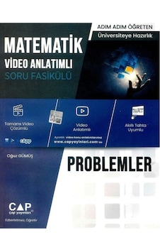Çap-Problemler Tamamı Video Çözümlü 2022 Çap-Problemler Tamamı Video Çözümlü 2022