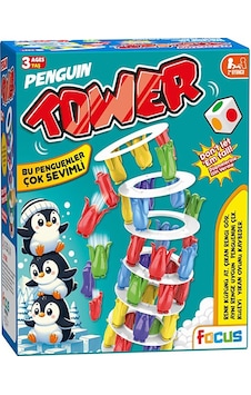 Penguen Tower Denge Oyunu 3 Adet Penguen Tower Denge Oyunu 3 Adet