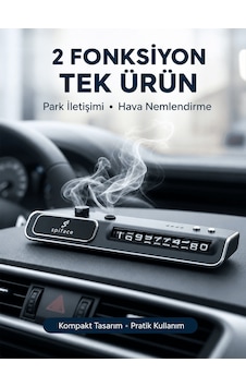 Led Ekranlı Nemlendirici Araç Park İletişim Numarası Gösterici Yeni Nesil - 4999 Led Ekranlı Nemlendirici Araç Park İletişim Numarası Gösterici Yeni Nesil - 4999
