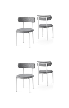 Alfa Metal Mutfak Sandalyesi 4 Lü Set 001 Alfa Metal Mutfak Sandalyesi 4 Lü Set 001