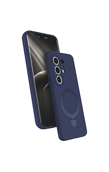 Maks Technology Tecno Camon 50 Pro Kılıf M-safe Şarj Özellikli Standlı Mkst Samara Kapak - Lacivert Maks Technology Tecno Camon 50 Pro Kılıf M-safe Şarj Özellikli Standlı Mkst Samara Kapak - Lacivert