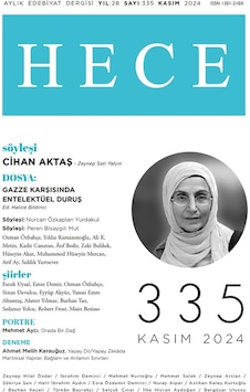 Hece Dergi 335.sayı Kasım 2024 Hece Dergi 335.sayı Kasım 2024