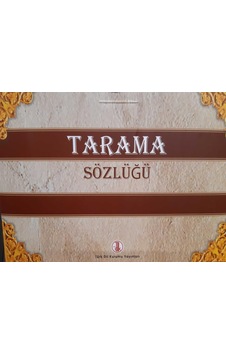 Tarama Sözlüğü 1-8 Tarama Sözlüğü 1-8