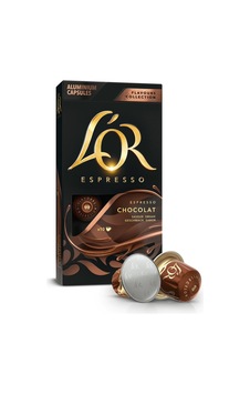 L'or Çikolata Aromalı Nespresso Uyumlu Alüminyum Kapsül Kahve 10'lu L'or Çikolata Aromalı Nespresso Uyumlu Alüminyum Kapsül Kahve 10'lu