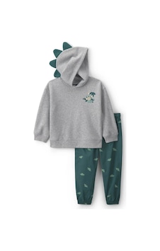 Carter's Erkek Çocuk Kapüşonlu Sweatshirt Pantolon Takım Yeşil 2v