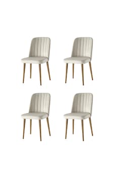 Milano Yemek Mutfak Masa Sandalyesi 4 Lü Set 001 Milano Yemek Mutfak Masa Sandalyesi 4 Lü Set 001