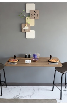 Duvara Monte Katlanabilir Masa Çok Amaçlı Çalışma Yemek Masası Ofis Mutfak İçin Pratik Tasarım Çok Renkli