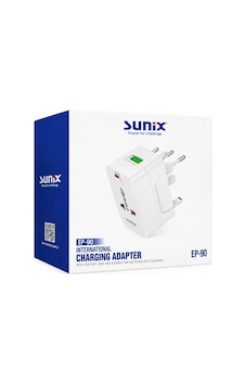 Sunix Ep-50 Seyahat Adaptörü Sunix Ep-50 Seyahat Adaptörü