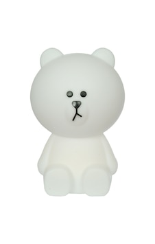 KidzALife Led Brown Bear Gece Lambası Medium 30 CM Beyaz