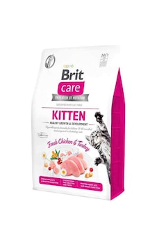 Brit Care Hipoalerjenik Sağlıklı Büyüme İçin Tavuklu Ve Hindili Tahılsız Yavru Kedi Maması 2 Kg Brit Care Hipoalerjenik Sağlıklı Büyüme İçin Tavuklu Ve Hindili Tahılsız Yavru Kedi Maması 2 Kg