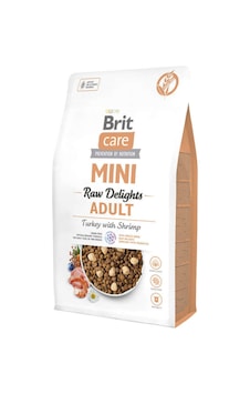 Brit Care Mini Raw Delights Karidesli Ve Hindili Tahılsız Küçük Irk Yetişkin Köpek Maması 2 Kg Brit Care Mini Raw Delights Karidesli Ve Hindili Tahılsız Küçük Irk Yetişkin Köpek Maması 2 Kg