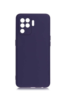 Oppo Reno 5 Lite Kılıf Zore Premier Silikon Kapak Lacivert Oppo Reno 5 Lite Kılıf Zore Premier Silikon Kapak Lacivert