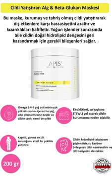 Apis Natural Alg & Beta-Glukan Maskesi 200 G Apis Natural Alg & Beta-Glukan Maskesi 200 G