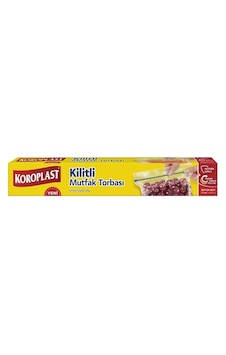 Kilitli Mutfak Torbası 26x28cm 10'lu Kilitli Mutfak Torbası 26x28cm 10'lu