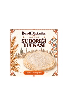 Su Böreği Yufkası 8 Adet Su Böreği Yufkası 8 Adet