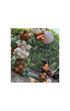 Küf Yeşili Karamel Sütlü Kahve Ve Deniz Kumu Pastel Balon Zinciri 100 Adet Mix Küf Yeşili Karamel Sütlü Kahve Ve Deniz Kumu Pastel Balon Zinciri 100 Adet Mix