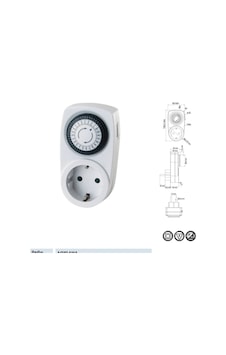 Horoz 108-001-0001 Timer-1 3500w Mekanik Günlük Zaman Saati