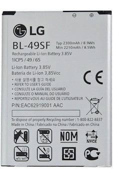 LG Uyumlu G4 Beat H735 Bl-49Sf Batarya Pil 2300 Mah LG Uyumlu G4 Beat H735 Bl-49Sf Batarya Pil 2300 Mah