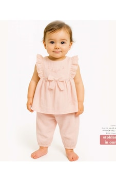 Bistyle 2li Takım Müslin Pink Nature Pembe