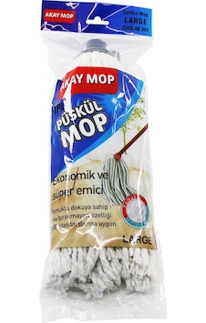 Large Örgülü İpli Püskül Pamuk Mop 5332 0 Large Örgülü İpli Püskül Pamuk Mop 5332 0
