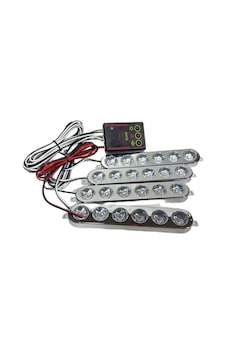 Çakar Lamba 6x4 Led Sarı Beyaz 12-24v / Lapa536-1 Çakar Lamba 6x4 Led Sarı Beyaz 12-24v / Lapa536-1