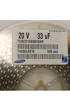 Tcscs1d336kdar 33mf 20v D Tantal Kondansatör 25 Adet Tcscs1d336kdar 33mf 20v D Tantal Kondansatör 25 Adet