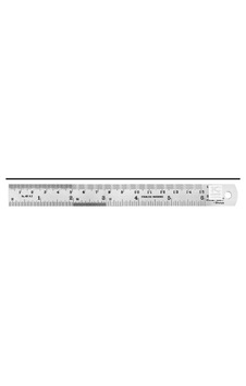Krısteel 300 Mm Paslanmaz Çelik Cetvel Diğer Krısteel 300 Mm Paslanmaz Çelik Cetvel Diğer