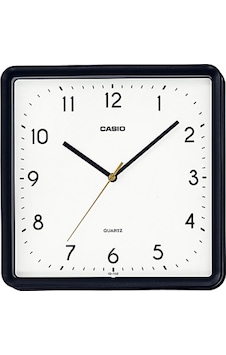 Casıo Iq-152-1df Siyah Kare 24,5cm Duvar Saati Siyah