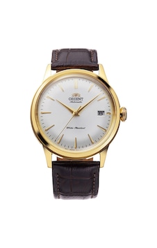 Orient Bambino Ra-ac0m01s30b Kurmalı Otomatik Deri Kahverengi Beyaz Kadran 38 Mm Erkek Kol Saati Altın Orient Bambino Ra-ac0m01s30b Kurmalı Otomatik Deri Kahverengi Beyaz Kadran 38 Mm Erkek Kol Saati Altın