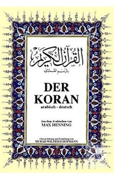 Der Koran ( Arapça-Almanca) Büyük Boy - Max Henning - Çağrı Yayınları