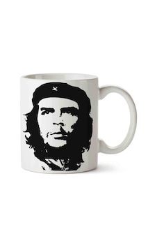 Che Guevara Porselen Kupa Bardak Beyaz Che Guevara Porselen Kupa Bardak Beyaz