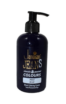 Jamaican Jeans Color Renkli Saç Boyası 716 Mavi Jamaican Jeans Color Renkli Saç Boyası 716 Mavi