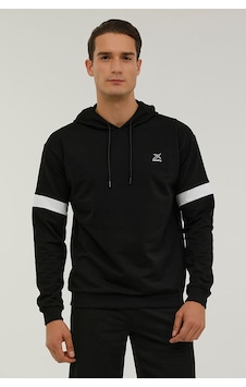 Kinetix M-CGK15 CYRUS HOODIE 2PR Siyah Erkek Sweatshirt Siyah