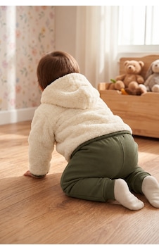 Ahengim Ayıcık Detaylı Kapüşonlu Peluş Hırkalı Bebek Alt Üst Takım 2 Parça Ak324905 Haki Ahengim Ayıcık Detaylı Kapüşonlu Peluş Hırkalı Bebek Alt Üst Takım 2 Parça Ak324905 Haki