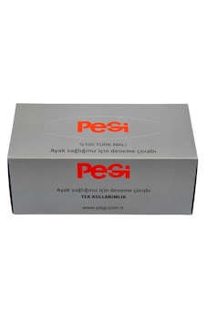 Tek Kullanımlık Deneme Çorabı Yüksek Kalite 120 Adet Açık Ten Rengi Tek Kullanımlık Deneme Çorabı Yüksek Kalite 120 Adet Açık Ten Rengi