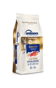 Ambiance Gurme Low Grain & Hypoallergenic Yetişkin Kedi Maması 12 KG Ambiance Gurme Low Grain & Hypoallergenic Yetişkin Kedi Maması 12 KG
