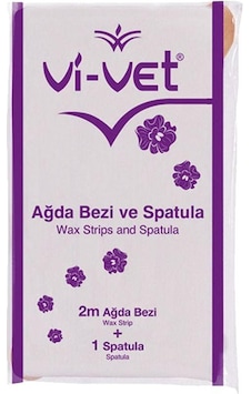 Vi-Vet Ağda Bezi 2 M + Spatula Vi-Vet Ağda Bezi 2 M + Spatula