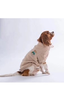 Pawstar Bej Teddywood Sweat Köpek Kıyafeti L Pawstar Bej Teddywood Sweat Köpek Kıyafeti L