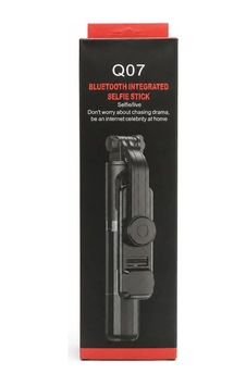 Dvip Q07 Bluetooth Kumandalı Tripod Selfie Çubuğu Siyah Dvip Q07 Bluetooth Kumandalı Tripod Selfie Çubuğu Siyah