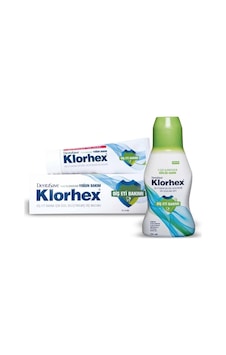 Dentasave Klorhex Yoğun Bakım Diş Macunu 75 ML + Günlük Bakım Ağız Çalkalama Suyu 300 ML