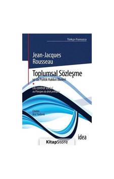 Toplumsal Sözleşme - Jean - Jacques Rousseau - İdea Yayınevi