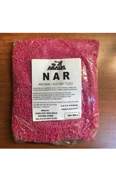 Aralel Nar Aromalı İçecek Tozu 300 G Aralel Nar Aromalı İçecek Tozu 300 G