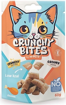 M-pets Crunchy Bites Tavuklu Kedi Ödül Maması 60 Gr 244-30054.01 M-pets Crunchy Bites Tavuklu Kedi Ödül Maması 60 Gr 244-30054.01
