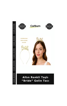 Altın Renkli Taşlı Bride Gelin Tacı Gece Aksesuarı Parlak Başlık Parti Takısı +3 Altın Renkli Taşlı Bride Gelin Tacı Gece Aksesuarı Parlak Başlık Parti Takısı +3