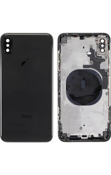 Apple Uyumlu iPhone Xs Max Boş Kasa Siyah