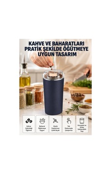 Yeni Nesil Kahve Ve Baharat Öğütücü Paslanmaz Çelik Kahve Değirmeni - Lisinya Diğer Yeni Nesil Kahve Ve Baharat Öğütücü Paslanmaz Çelik Kahve Değirmeni - Lisinya Diğer